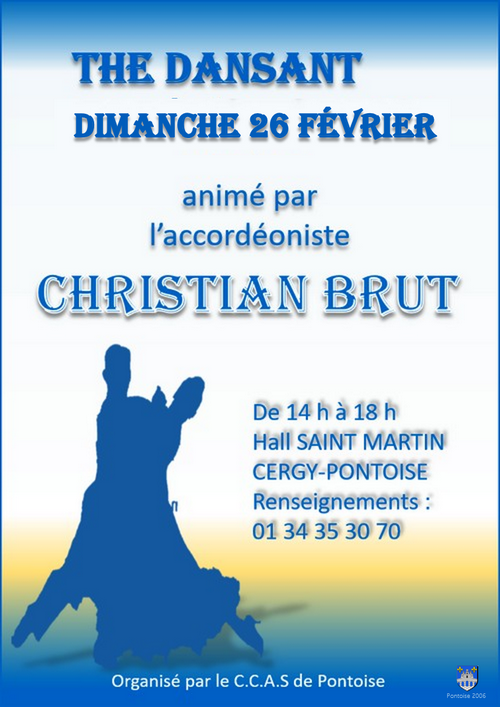 Th dansant - Christian Brut - Pontoise
